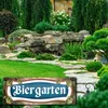 Biergarten Metallschild in blau-weiß Produktbild-Vorschau 5
