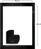 2 SCHATTENFUGENRAHMEN für KEILRAHMEN 50x70cm schwarz | Produktbild-Vorschau 2