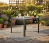 LINDER EXCLUSIV Gartentisch Aluminium Polywood Non Wood 80 Produktbild-Vorschau 3