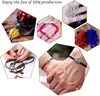 Garn für Armbänder, mehrfarbiges Baumwollgarn, geflochtener Produktbild-Vorschau 7