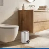 WENKO bidone a pedale per cosmetici 3 litri cestino per Anteprima dell’immagine prodotto 8