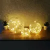 3x Glas-Kugel mit LED-Beleuchtung Deko-Leuchte FIONA Produktbild-Vorschau 2