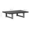 vidaXL Meble łazienkowe szare 60x40x16,3 cm Podgląd zdjęcia produktu 8