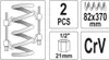 Stahovací mechanismy pružin YATO YT-2544 82x370mm 2 ks. Náhled obrázku produktu 7