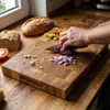 DESKA do krojenia END GRAIN SZTORCOWA DĘBOWA olejowana Podgląd zdjęcia produktu 5