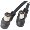 goobay Antennenkabel Koax Stecker/Kupplung 2 x gewinkelt Produktbild-Vorschau 5