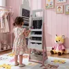 FCH Kinder Schmuckschrank mit Spiegel, verstellbaren Produktbild-Vorschau 7