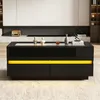 Merax Hochglanz Couchtisch mit 4 Schubladen und LED Produktbild-Vorschau 9