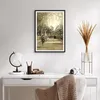 Gerahmtes Poster - Schwarzer Rahmen - Park Spaziergang Baum Produktbild-Vorschau 6