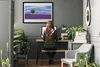 Bild 100x70 MDF-Rahmen Wandkunst Feld Lavendel Natur Baum Produktbild-Vorschau 3