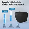 doporro Hänge-WC Spülrandlos Hänge-Toilette mit Tiefspüler Produktbild-Vorschau 3