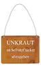 3er Set Wandbilder Sprüche 18x13cm Eisen Schilder Braun Produktbild-Vorschau 6