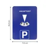 A blue parking disc with a time setting dial and a parking symbol. Náhled obrázku produktu