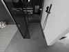 Mexen Kioto Walk-In Duschwand 110x100x40 cm, Gun Metal, Produktbild-Vorschau 3