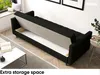 MEBLINI Sofa mit Schlaffunktion - Schlafcouch Ausziehbar - Produktbild-Vorschau 4
