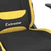 vidaXL Gaming-Stuhl mit Massage & Fußstütze Schwarz und Produktbild-Vorschau 10