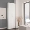 vidaXL Szafka pod TV biała 60x32x190 cm materiał Podgląd zdjęcia produktu 2