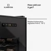 Klarstein volně stojící 1zónová vinotéka, malá vinotéka, Náhled obrázku produktu 2