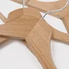BUMERANG Hellbraune Holzkleiderbügel 8 szt Produktbild-Vorschau 3