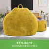 Green Bean® 2er Set Indoor XXL Sitzsack + Pouf mit Produktbild-Vorschau 5