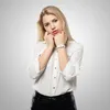 SERASAR | Dámsky Prémiový Kožený Náramok [Knot] z Stainless Náhľad obrázku produktu 4