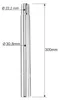 Humpert Ergotec aluminium zadelpenhouder, diameter 30,8 mm Productafbeelding-voorbeeld 3