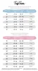A size chart for baby and children's clothing. Produktbild-Vorschau