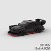BlockBuddie™ 911 Schwarz Rot inspiriertes Klemmbaustein Produktbild-Vorschau 5