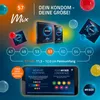 MY.SIZE Mix Kondome 10 Stück – Größe 57 mm – Classic, Produktbild-Vorschau 5