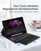 inateck N0028 black Galaxy Tab A9 plus Tastatur Bluetooth Anteprima dell’immagine prodotto 4