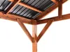 BELIANI Pavillon Hellbraun u. Grau Tannenholz mit Festem Produktbild-Vorschau 7
