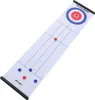 Jeu de curling de table, grand tapis interactif, compact et Voir les images du produit 1
