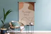 MuchoWow® Wandteppich Wandbehang Sommer - Zitat - Rosa Produktbild-Vorschau 5