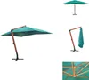 vidaXL Ampelschirm Melia 300x400 cm Grün -  Sonnenschirme & Produktbild-Vorschau 1