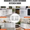 SucceBuy 915x610 mm Doppia porta di accesso al barbecue, Anteprima dell’immagine prodotto 6