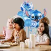 Sada balónků na oslavu narozenin, 10 kusů, Stitch, postava Náhled obrázku produktu 4
