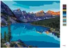 Zuty - Malen nach Zahlen - MORAIN LAKE IM BANFF NATIONAL Produktbild-Vorschau 3