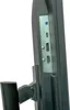 A close-up view of the ports on the back of a monitor stand. Produktbild-Vorschau
