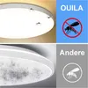 Deckenleuchte LED Deckenleuchte 30W Ø28 cm rund, flache Produktbild-Vorschau 5