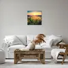 Bild auf Leinwand - Leinwandbild - Berge Natur - 40x40cm - Produktbild-Vorschau 6