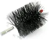 A close-up shot of a chimney brush with a metal threaded end and black bristles. Produktbild-Vorschau