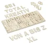 Jeu de lettres en bois XL 104 pcs, RD28685 Voir les images du produit 7