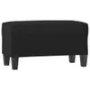 Sitzbank Schwarz 70x35x41 cm Kunstleder , Sitztruhen Design Produktbild-Vorschau 2