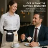 SWISSONA Kellner Geldbörse - Kellnertasche aus Kunst Leder Produktbild-Vorschau 2