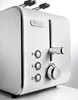 DeLonghi CTX 2203.W Tostapane 2 Fette Argento Bianco 550 W Anteprima dell’immagine prodotto 3