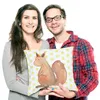 Mr. & Mrs. Panda 40x40 Kissen Einhorn Glauben - Weiß - Produktbild-Vorschau 3