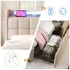 okwish Letto imbottito con funzione di ricarica USB, Anteprima dell’immagine prodotto 15