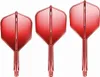 GOAT Air Red Clear NO6 - Dart Flights Produktbild-Vorschau 1