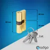 Adgo Tor-Türgriffset Graphit mit Schloss 90/22 Produktbild-Vorschau 11