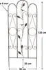 DanDiBo Rankhilfe Metall Rankgitter 120 cm 93993 Produktbild-Vorschau 2